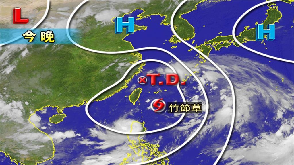 雙颱夾擊「強度減弱」雨彈甩全台！林嘉愷揭「726天氣型態」：這天雨勢減弱