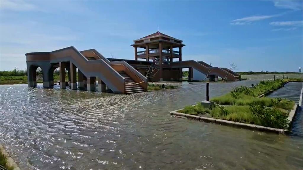 台南七股鹽埕里颱風、天文大潮　海水倒灌　居民憂滅村