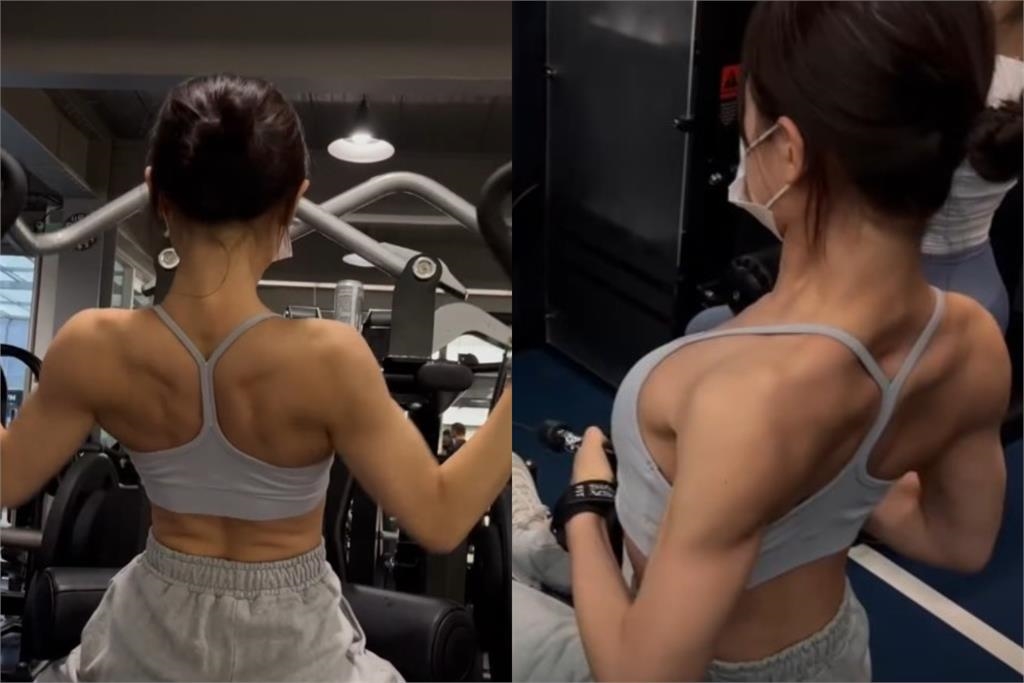 金娜妍脫了！親曬健身影片「超狂背肌」嚇壞網　3年前曾奪健美比賽金牌