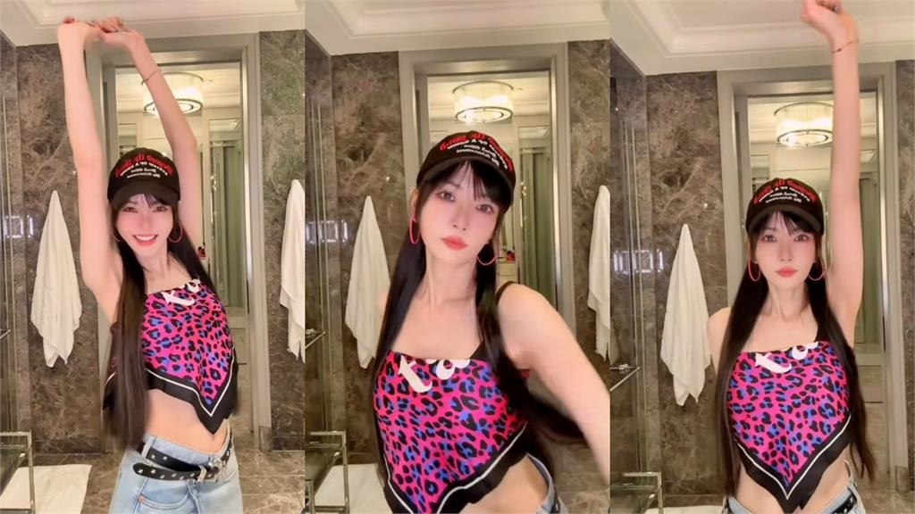 50歲謝金燕「上身裹薄絲巾」熱舞！一轉身「暗黑內裏露餡」逼瘋網：電暈了