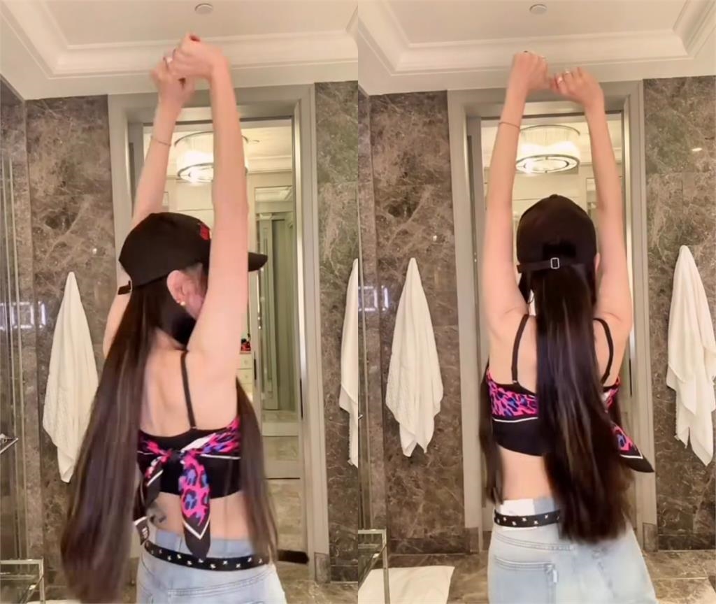 50歲謝金燕「上身裹薄絲巾」熱舞！一轉身「暗黑內裏露餡」逼瘋網：電暈了