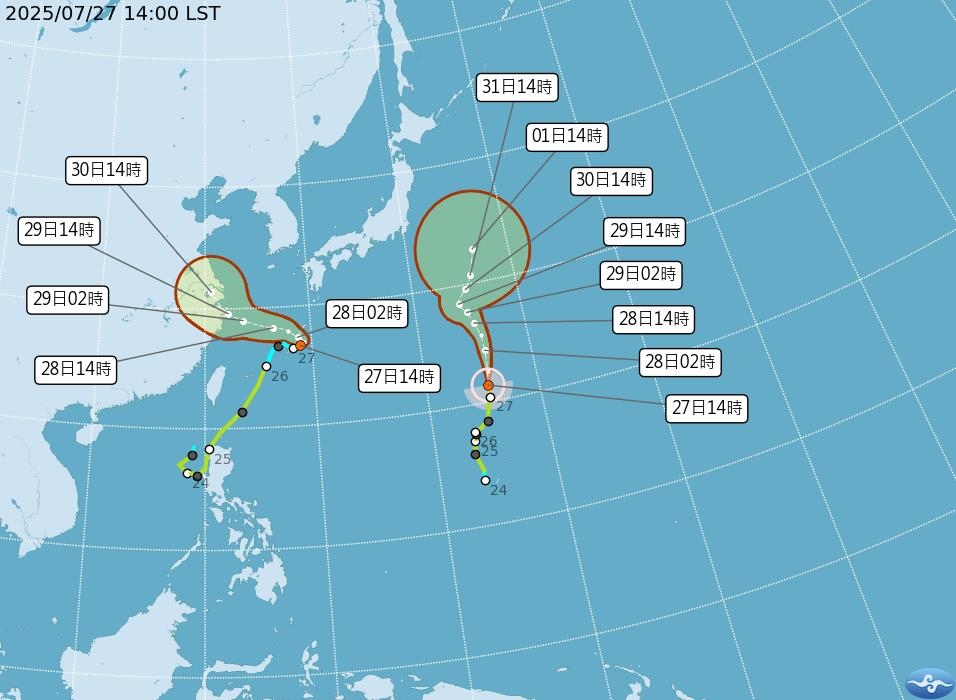 致災性強降雨「橫掃這3天」！粉專籲「2地區」做好防災…急警示：雨勢非常猛烈