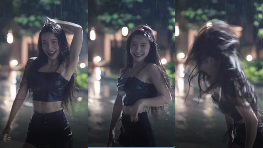 雨天濕透「黑衣甩髮女」超詭異！路邊「左右狂搖29秒」全被攝…本尊竟是李多慧