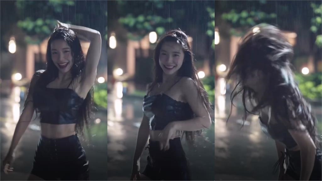 雨天濕透「黑衣甩髮女」超詭異！路邊「左右狂搖29秒」全被攝…本尊竟是李多慧