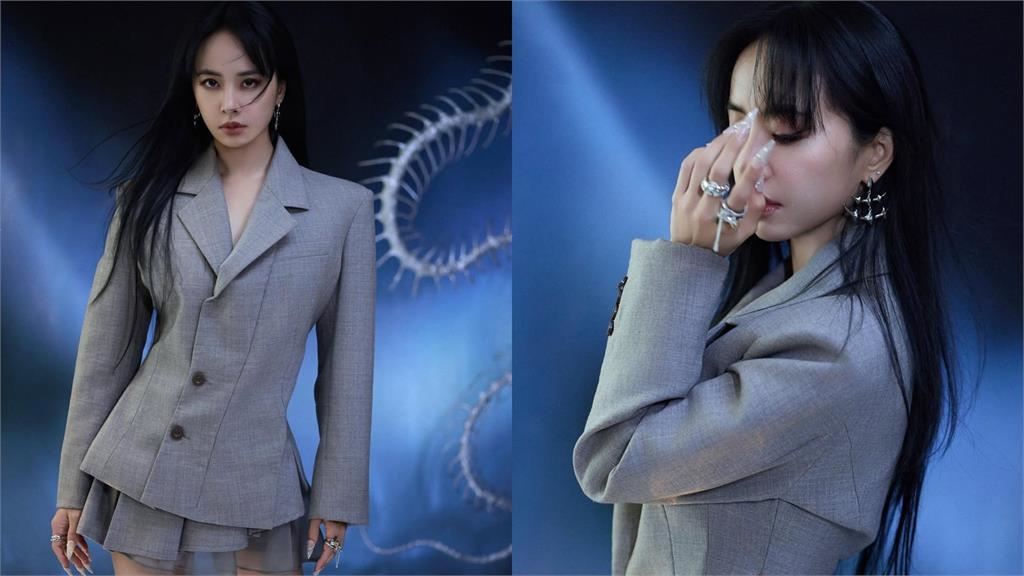 44歲蔡依林「西裝撐不住」大破防!轉側身透出「神秘黑影」網暴動:不可能吧…