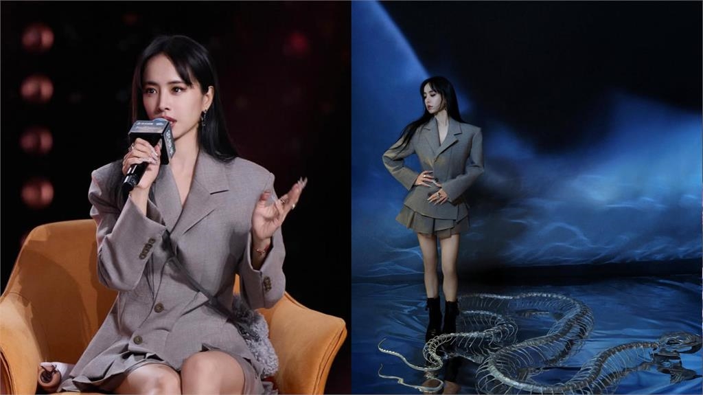 44歲蔡依林「西裝撐不住」大破防!轉側身透出「神秘黑影」網暴動:不可能吧…