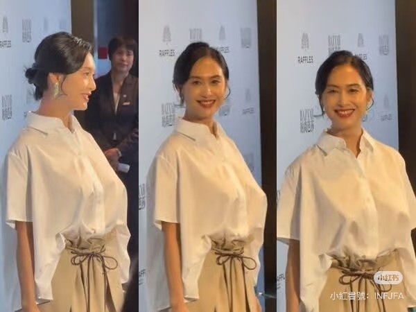 53歲朱茵被拍「麻糬下垂」疑真空上陣？本尊曬照反擊曝「真實狀態」