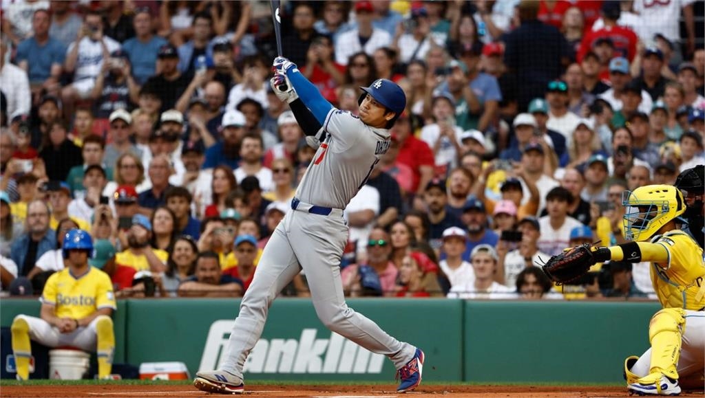 MLB(影)／大谷翔平近7場第6轟無用！賽揚王牌柯蕭失守道奇2比4不敵紅襪