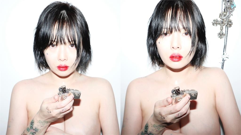 韓國「性感女神」泫雅曝上身真空大片！「空洞眼神」狂放電掀2派網友戰爭