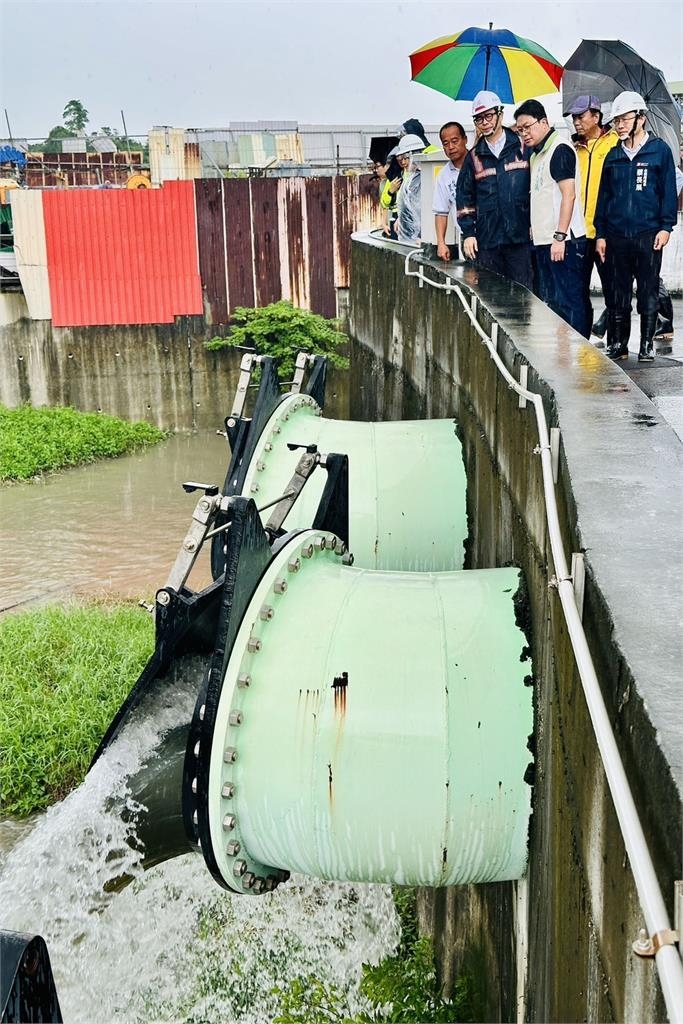 快新聞／視察北高雄防汛設施　陳其邁：超前部署守護社區安全
