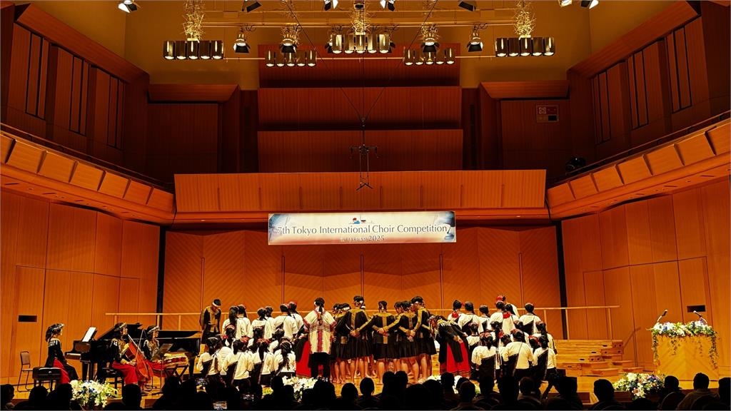 快新聞／無懼中國蠻橫打壓！高雄尼布恩合唱團東京摘金　全場高喊台灣