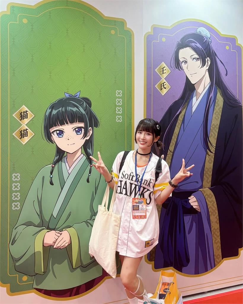 髮香來尬聊(圖、影)／動漫可以拯救世界！樂天「二次元少女」沈珈妤給你滿滿元氣！