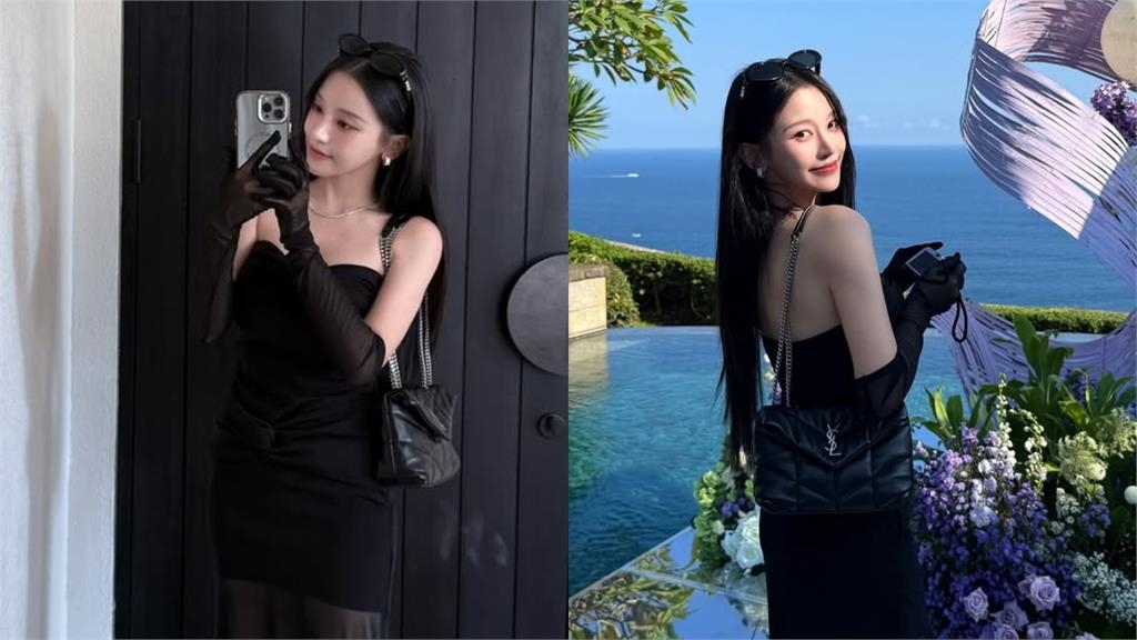 蔡瑞雪婚禮穿搭「下半身全透視」辣翻!黑禮服「深溝狂炸掉雪球」千人朝聖