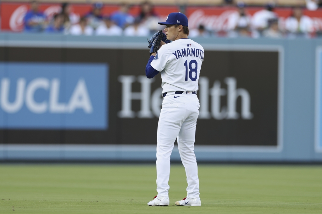 MLB(影)/就是揮不到!山本由伸製造21次揮空創新高讚捕手配球「這一點」不一樣