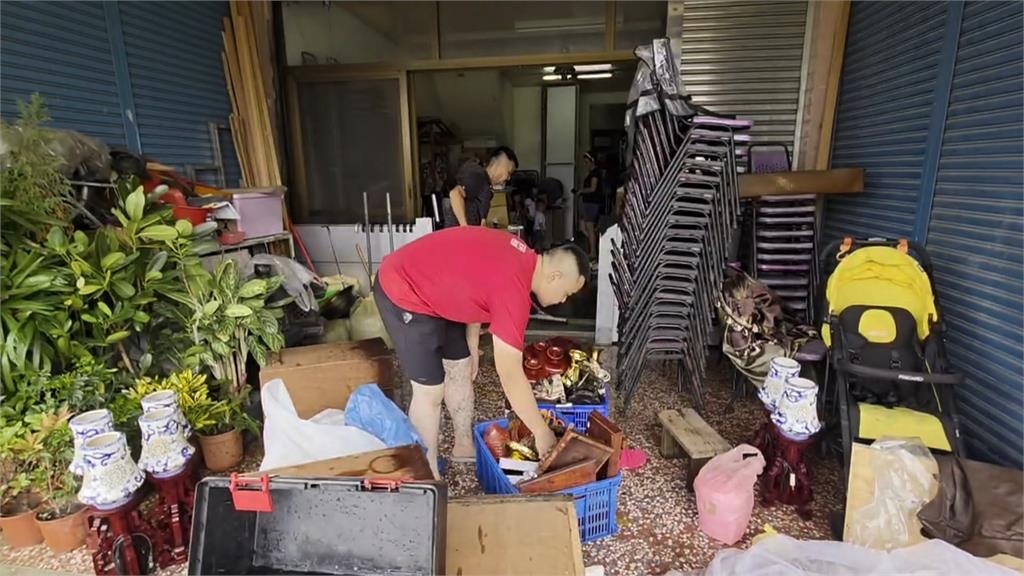 嘉義朴子2天雨量455毫米　居民：暴雨「防水閘門」也難擋