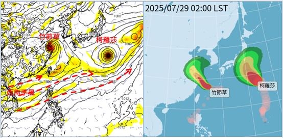 西南季風卡外海「20縣市豪雨特報」！專家示警「中南部」：致災雨連炸7天