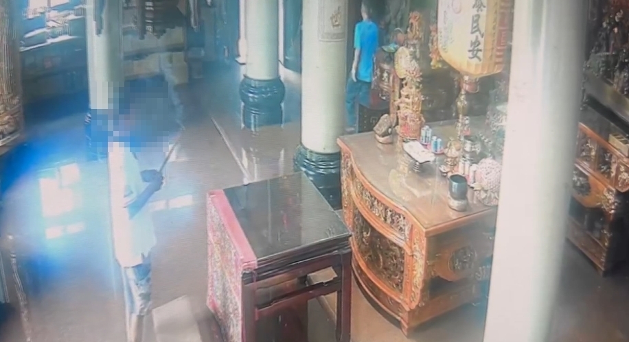 不敬神明！　彰化男惡搞宮廟五營辯稱「改運」