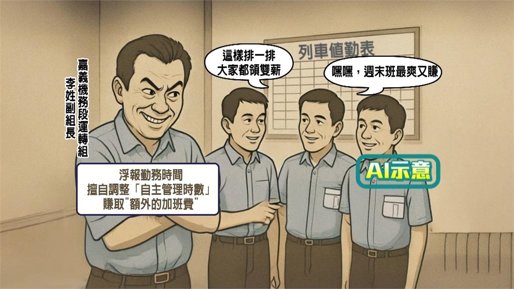 主管浮報加班費、偽造文書領獎金? 台鐵基層怒控吹哨反遭打壓