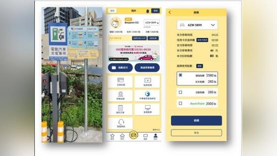 中華電信用戶綁定APP享五大好康，Hami Point可支付停車、充電等費用