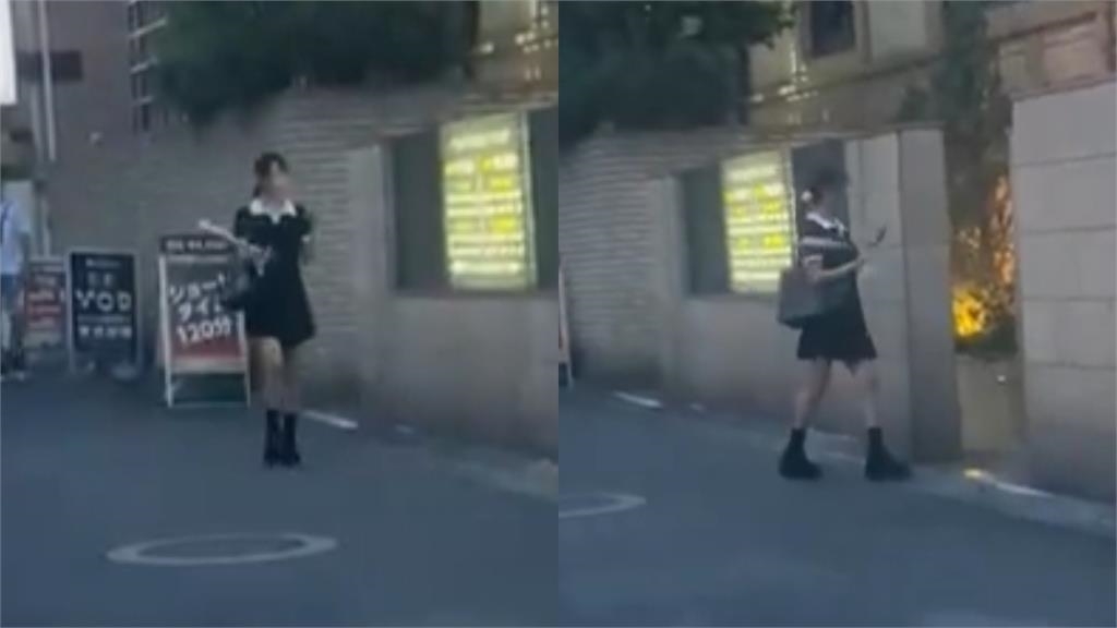 昔散步甩「棒狀物」吸960萬觀看　23歲「持劍女王」出道進軍暗黑界！