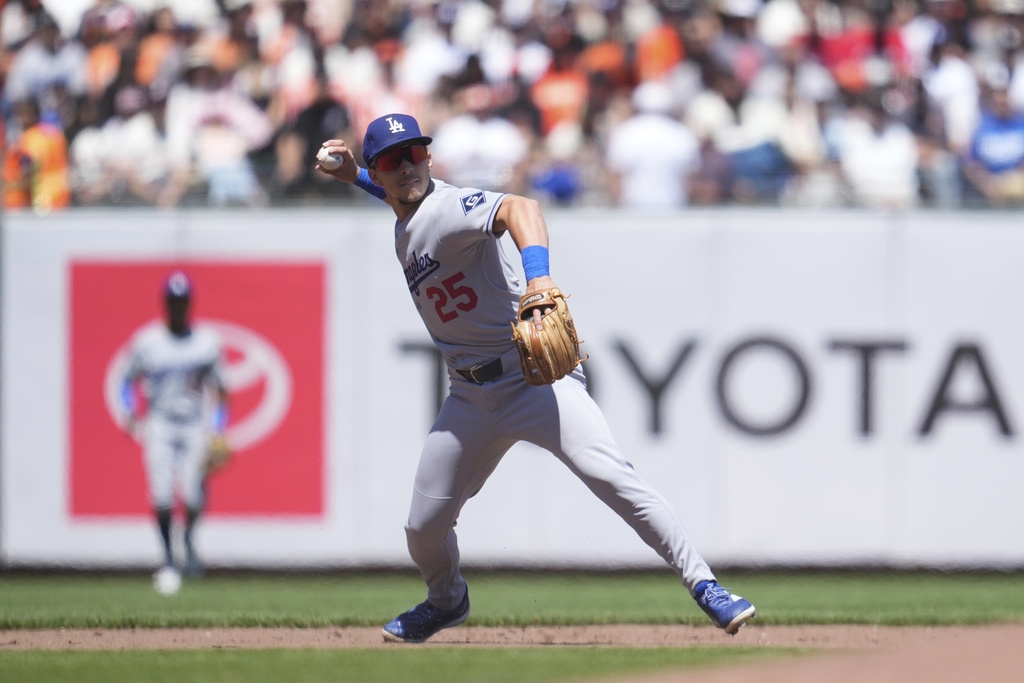 MLB/道奇出現傷兵!將開箱「23歲大物新秀」增加內野戰力