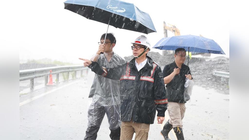 高雄山區強降雨已撤離2715人　陳其邁急籲：非必要勿前往