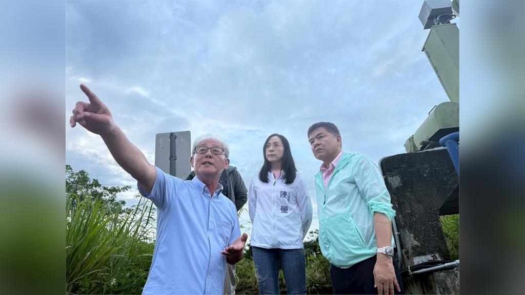 丹娜絲重創台東灌溉設施 民進黨立委陳瑩、莊瑞雄促速搶修 丹娜絲重創台東灌溉設施 民進黨立委陳瑩、莊瑞雄促速搶修