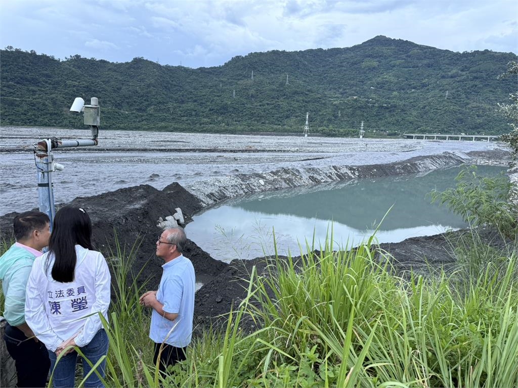 丹娜絲重創台東灌溉設施 民進黨立委陳瑩、莊瑞雄促速搶修
