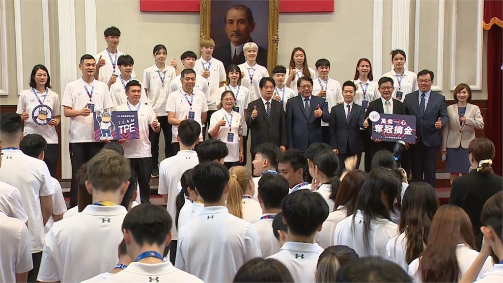 台灣世大運桌球男團奪金! 賴清德大讚「終結中國六連霸」 台灣世大運桌球男團奪金! 賴清德大讚「終結中國六連霸」