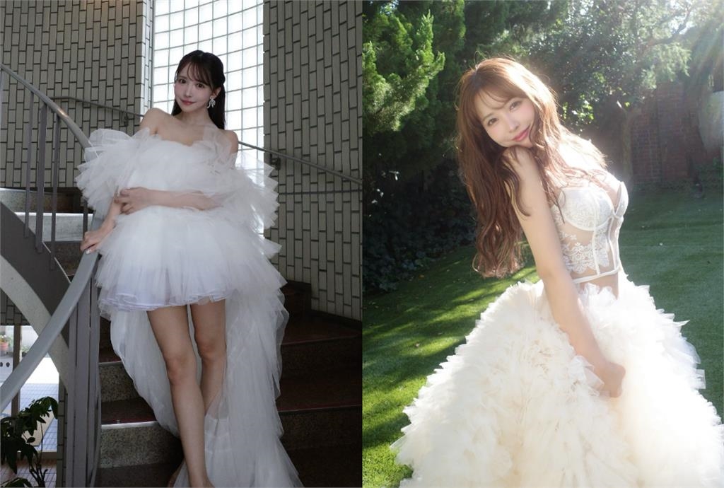 不甩被新娘抱怨穿同款婚紗！三上悠亞再抖猛料「超Q饅頭夾肉」大尺度解放