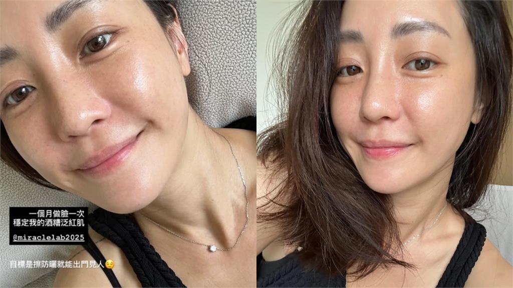 40歲謝欣穎大秀「素顏嫩照」 零距離貼臉自拍曬「超狂膚況」網:根本凍齡女神!