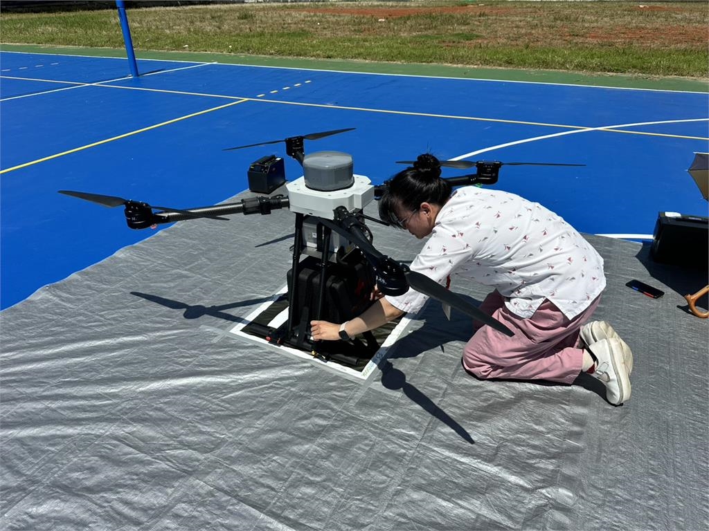 保障孤島居民用藥權益 衛福部首度啟動無人機送藥機制