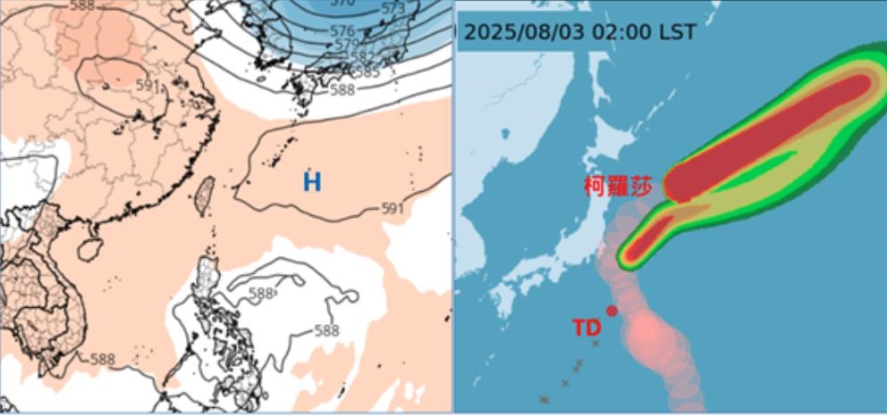 「致災性雨彈」猛炸中南部!一路下到這天「飆38度變回盛夏」時間曝
