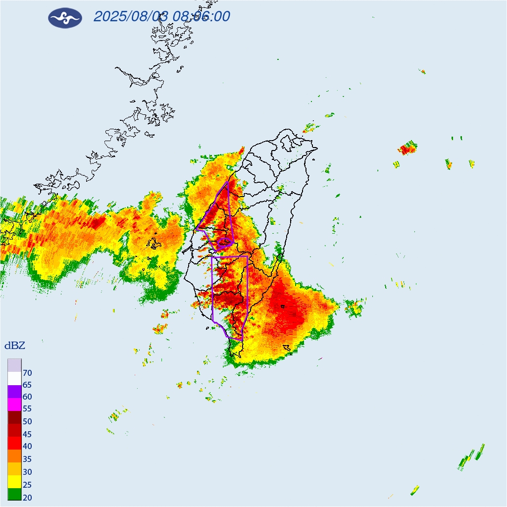 快新聞／中南部慎防！12縣市豪大雨特報　一路下到晚上