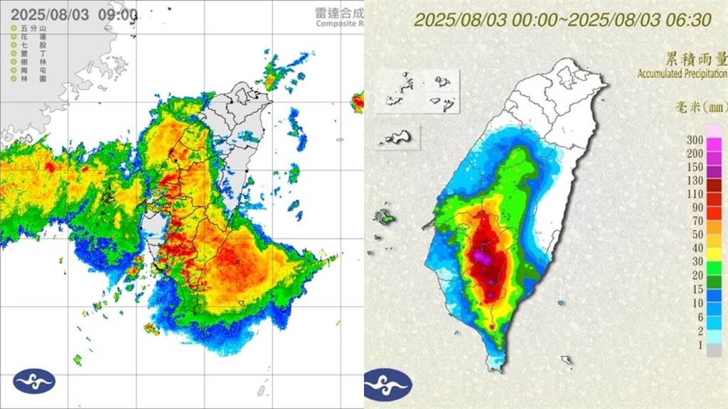 豪雨強襲下不停「南部山區還泡水裡」　鄭明典示警：山路可能再崩！
