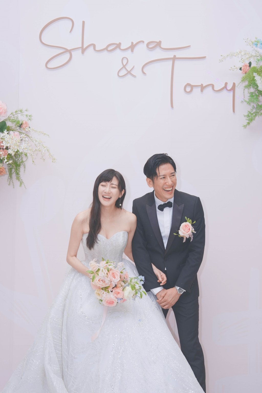 林逸欣婚禮延期2次終於辦成！ 十年愛情長跑甜蜜喊：最幸福的演出