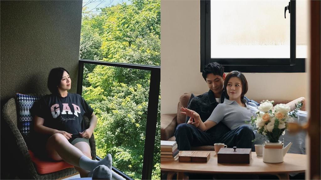 劉品言挺6個月孕肚不忘健身 她認「挫在等」淚眼喊:只好現在努力