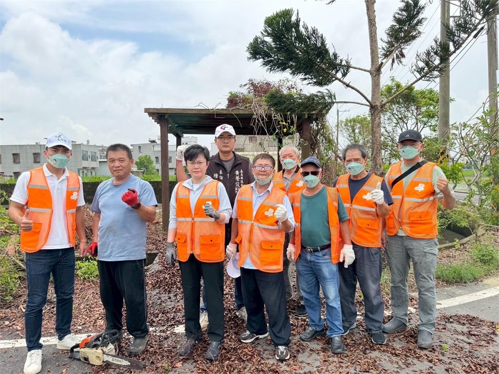快新聞／好暖！陳俞融與團隊挺進嘉義救災　親助災民度過難關
