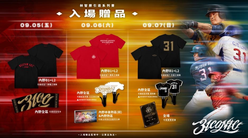 中職／大師兄再見！林智勝引退賽售票資訊出爐　大巨蛋「觀戰全攻略」看這裡