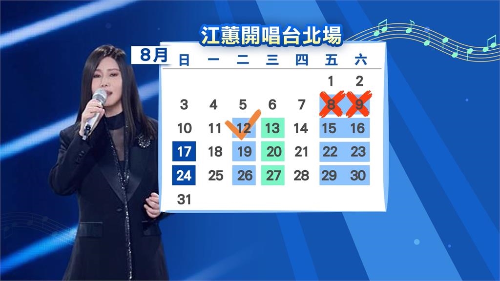 江蕙染流感延後小巨蛋開唱！　坦言一度住院對歌迷抱歉