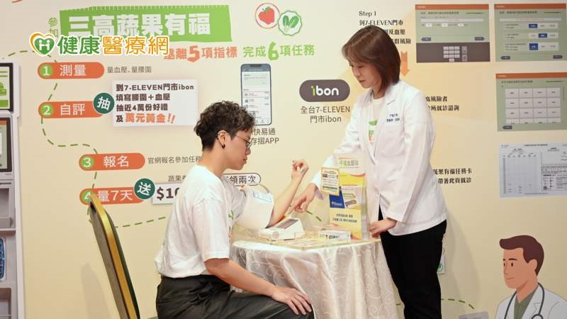歡迎民眾至全台217家超商門市千禧血壓站門市，免費量血壓、參加活動。