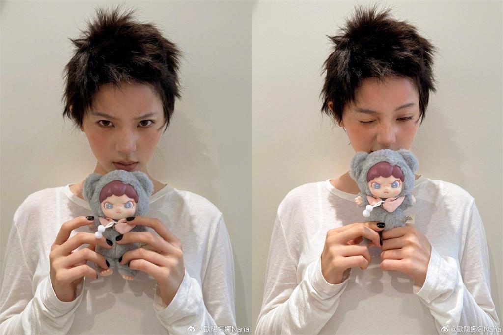 慎入！歐陽娜娜新造型大翻車「慘撞臉鍾明軒」中國網友也搖頭：這都啥阿