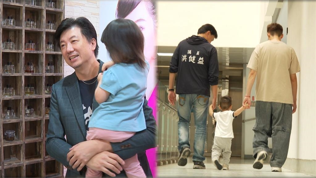 年齡相近！演員吳皓昇女兒不到三歲　議員洪健益三代同堂慶父親節