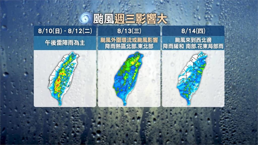 「楊柳」颱風路徑大幅北修！　北部有雨估下週三影響最劇
