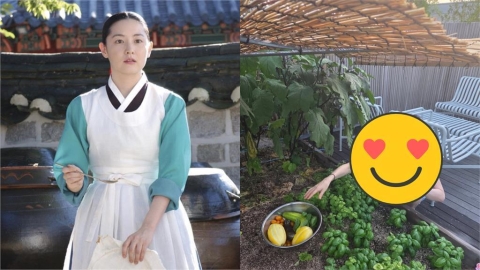 《大長今》54歲資深女星驚變農婦?「素顏蹲地摘菜」凍齡樣貌全曝光