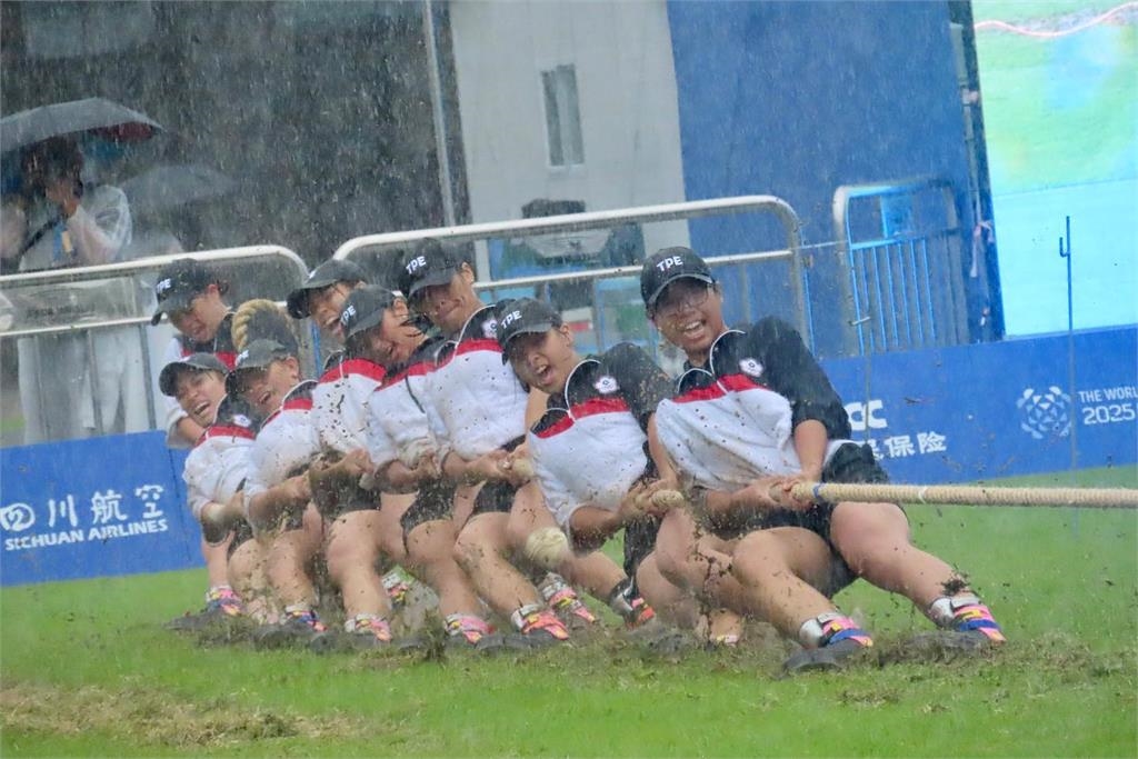 世運會／台灣女子拔河隊全勝奪金！締造超狂6連霸偉業