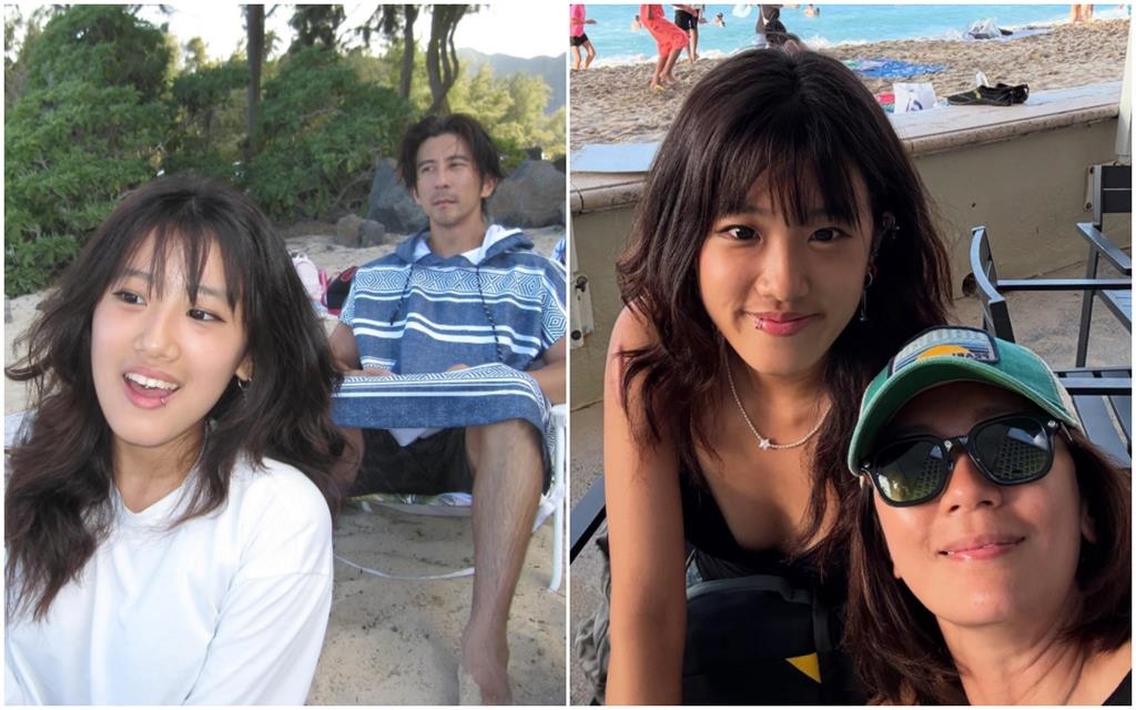 溼身比基尼妹「爽玩滑水道」竟是梧桐妹!布料遮不住「無碼刺青」跑出來