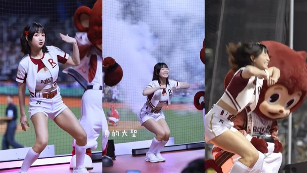 推進隊長「籃籃」跳韓國熱舞萌翻全場！球迷感性告白「這1句」她感動落淚