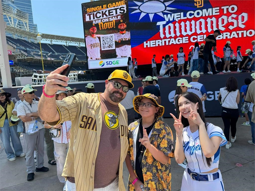 啦啦隊／登上教士隊「台灣日」！悍將女神「禾羽」大聯盟跳富邦經典應援曲