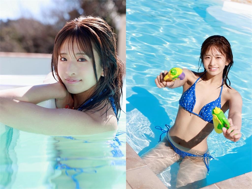 「清純女大生」暗黑界出道！比基尼泳池辣照「片商超愛4優點」直喊：你的英雄